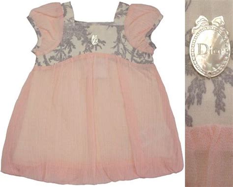 junior dior|Dior toile baby clothes.